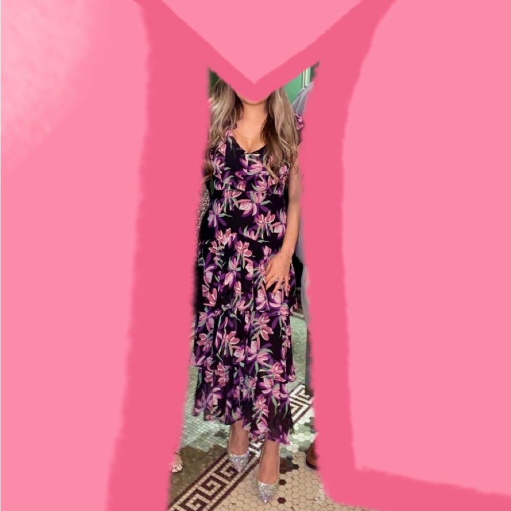 Gently worn ruffled dress